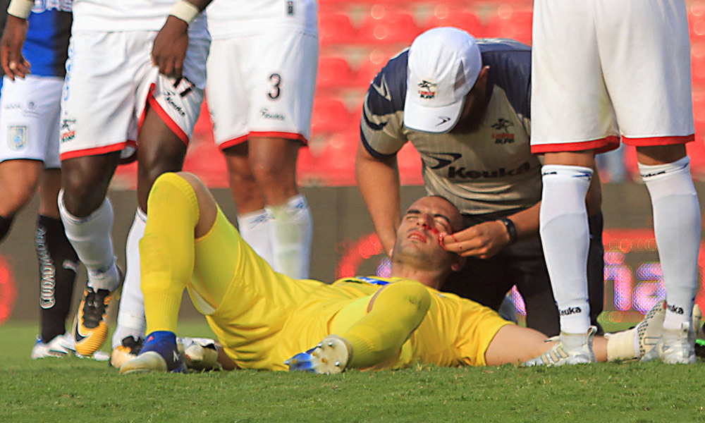 En 12 semanas, recuperación del portero de Lobos BUAP