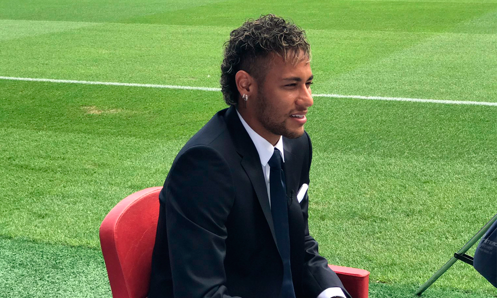 Neymar, el número 10 del PSG