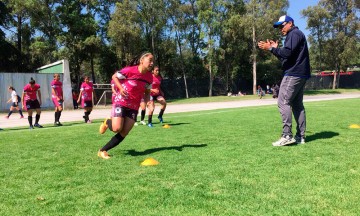 Se enfocan poblanitas en juego contra Pumas