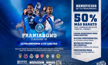 Presentan Franjabono para el Clausura 2018