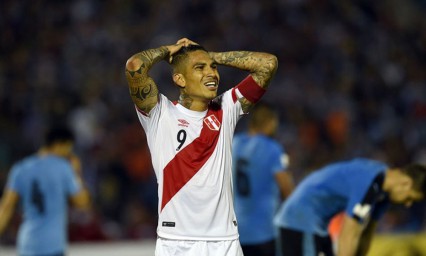 Pierde Per&uacute; a Paolo Guerrero para Rusia 2018