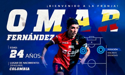 Fichan a Omar Fern&aacute;ndez, refuerzo extranjero del Puebla