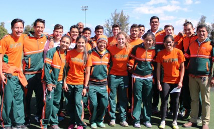 Arraza Aztecas en Festival Navide&ntilde;o