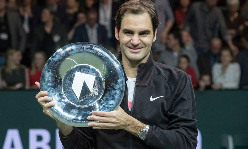Conquista Federer torneo de Rotterdam