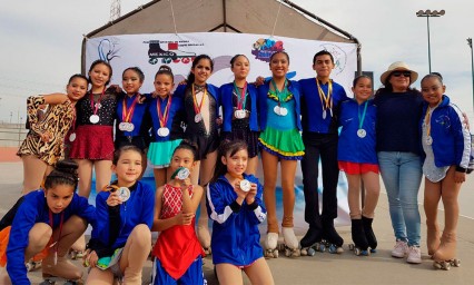 Equipo de patinaje de Puebla se foguea a nivel nacional