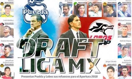 Presentan Puebla y Lobos sus refuerzos para el Apertura 2018