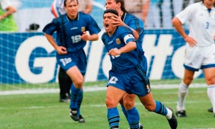 Me cortaron las piernas: Maradona, 1994