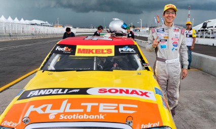 Alex de Alba concreta la pole position de las MIKEL&rsquo;S Trucks en Puebla&nbsp;