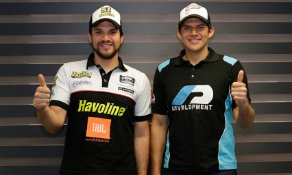 Aaron cos&iacute;o, listo para pelear por un p&oacute;dium