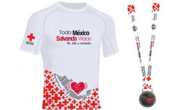 Cruz Roja presenta su nueva playera deportiva