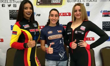 MaJo Rodr&iacute;guez a punto para las Mikel's Trucks 