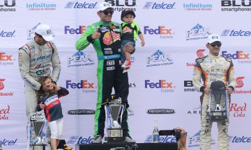 Gana Rovelo octava fecha de Nascar en Puebla