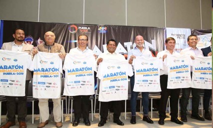 Presentan Marat&oacute;n Internacional de Puebla 2018