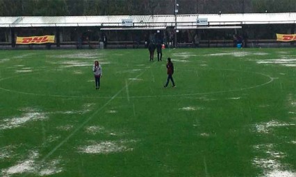 Suspenden partido de Franjitas por lluvia