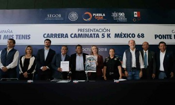 Realizarán Carrera-caminata México 68 en Puebla