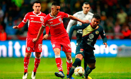 Empata Am&eacute;rica-Toluca en partido de ida