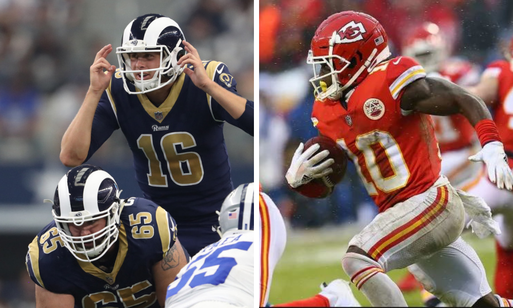 Chiefs y Rams, esperan rival para final de sus conferencias