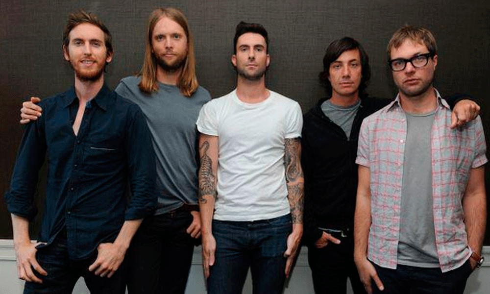 Maroon 5 cantará en el show de medio tiempo de Super Bowl