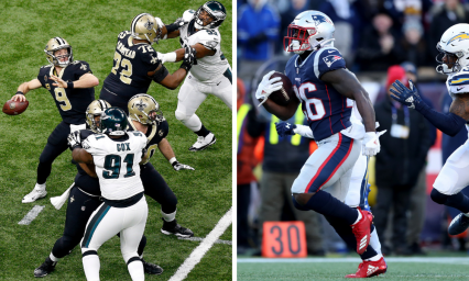 Listas las finales de conferencia en la NFL 