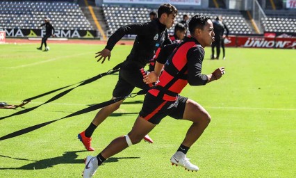 Lobos BUAP se prepara para enfrentar a Necaxa