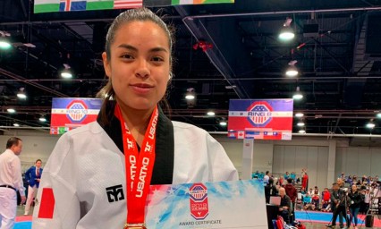Tehucanera gana medalla de oro de taekwondo