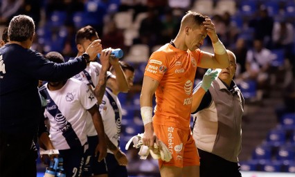 Sufre Vikonis contusi&oacute;n en la ceja izquierda y es duda ante Am&eacute;rica