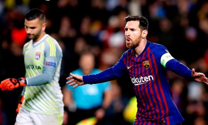 Aplasta Barcelona al Lyon y avanza a cuartos en Champions