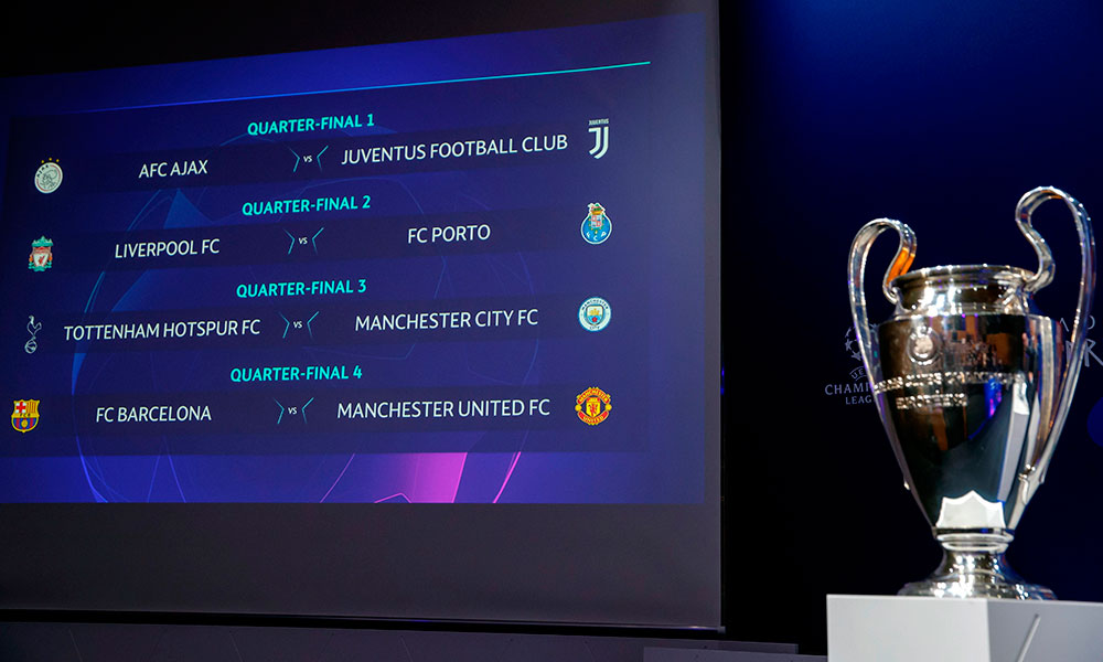 Barcelona vs Manchester United; así quedaron los cuartos de final de la Champions