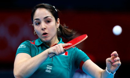 Yadira Silva, campeona mixta de tenis de Mesa en Guatemala