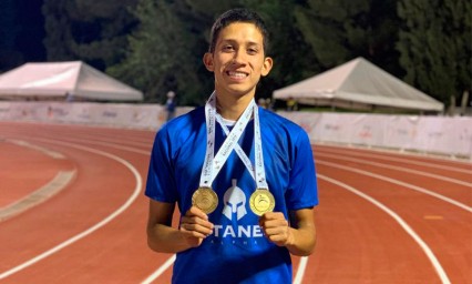 Gerardo Lomel&iacute; conquista dos oros