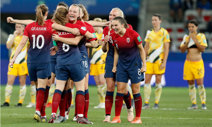 Sufre Noruega para acceder a cuartos