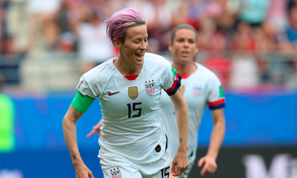 Rapinoe arremete contra Trump en Twitter