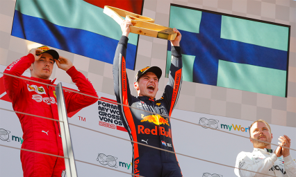 Verstappen opaca a Leclerc en Austria