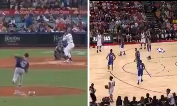 As&iacute; se vivi&oacute; el sismo en el juego de los Dodgers