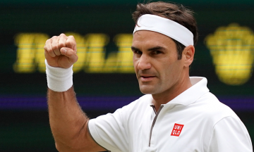 Federer firma 350 victorias en Grand Slam