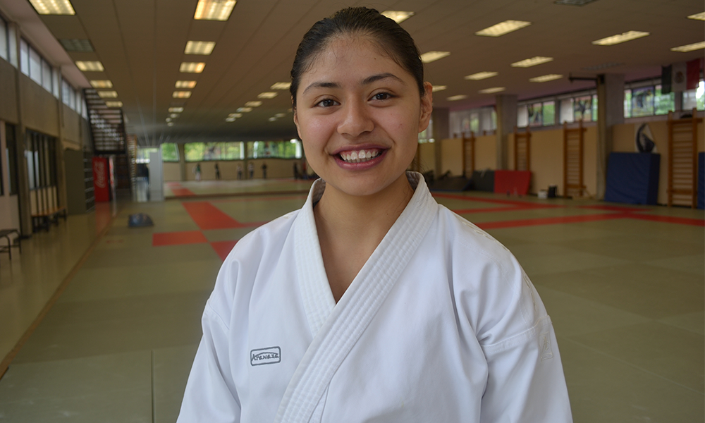 Victoria Cruz, la alegría del karate en Lima 2019