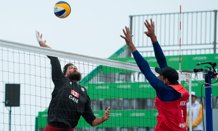 Voleibolistas Virgen y Ontiveros, sin piedad ante canadienses en Lima 2019