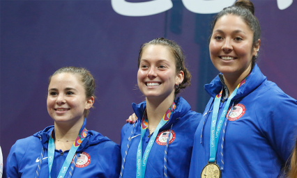 Estados Unidos y Canad&aacute; en nueva final de squash de Lima 2019