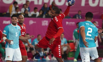 Gana M&eacute;xico a Per&uacute; en balonmano