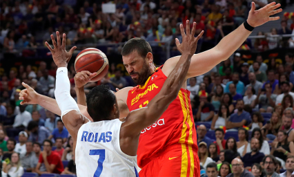 Espa&ntilde;a vence a los dominicanos rumbo al Mundial de baloncesto