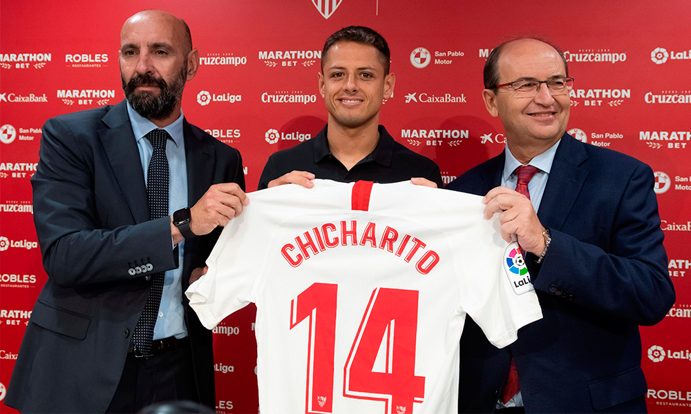 Chicharito es nuevo jugador del Sevilla