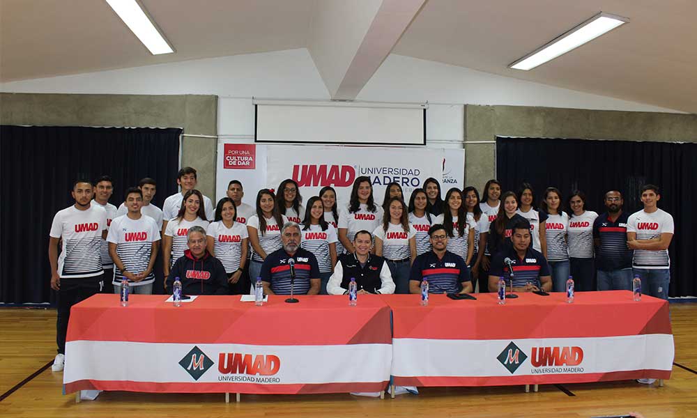Universidad Madero presenta temporada deportiva 2019-2020