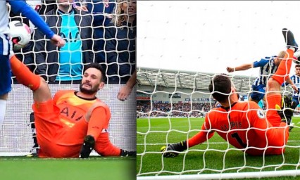 Guardameta franc&eacute;s se rompe el codo en pleno partido