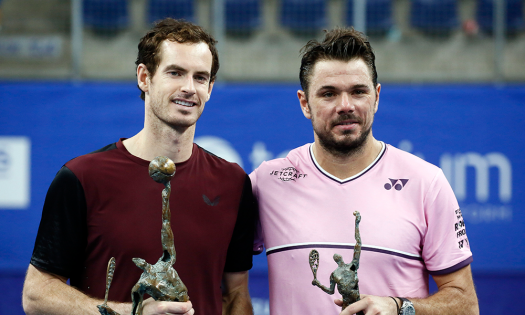 Andy Murray llora tras ganar el torneo de Amberes