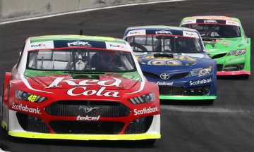 Brill&oacute; la Nascar Peak M&eacute;xico en Amozoc