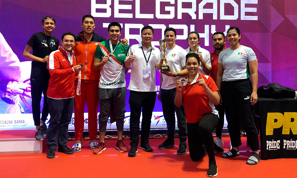 México triunfa en el Abierto de Taekwondo en Serbia