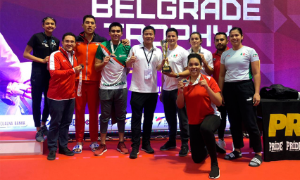 M&eacute;xico triunfa en el Abierto de Taekwondo en Serbia