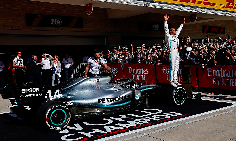 Lewis Hamilton gana por sexta vez el título de la Fórmula 1