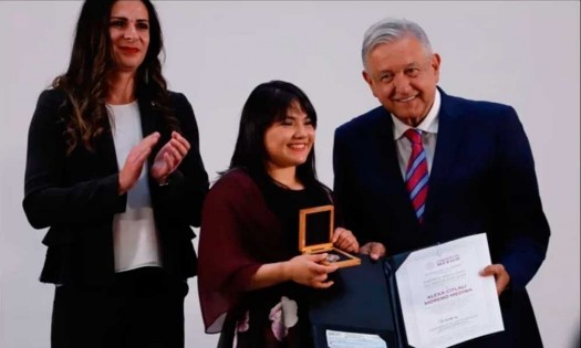 Recibe Alexa Moreno Premio Nacional al Deporte