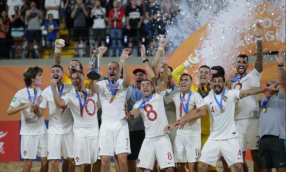 Portugal vence a Italia y es campeón del Mundial de Playa